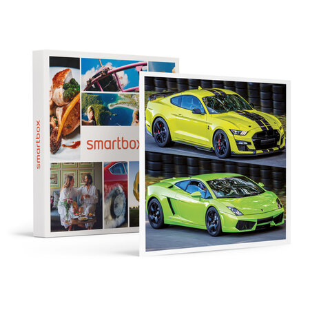 SMARTBOX - Coffret Cadeau Stage de pilotage multivolant : 2 tours en Ford Mustang et 2 tours en Lamborghini Gallardo sur le circuit de Montlhéry -  Sport & Aventure