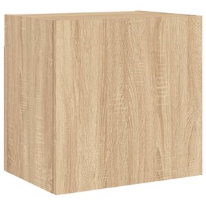 vidaXL Meuble TV mural chêne sonoma 40 5x30x40 cm bois d'ingénierie