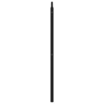 vidaXL Tête de lit métal noir 193 cm