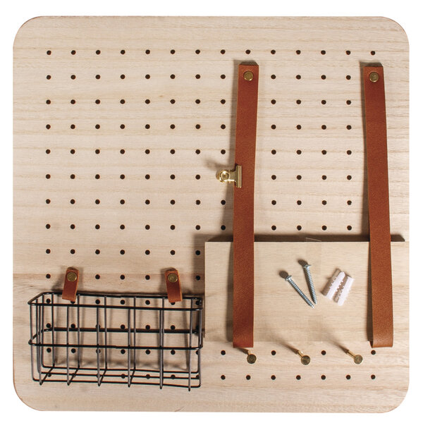 Kit pour débutants "Pin et Peg"  40x40x2 5cm  incl. attache  boîte 1kit
