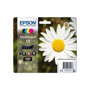 Epson multipack t1806 - pâquerette - noir  cyan  magenta  jaune