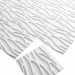 WallArt Panneaux muraux 3D Julotte 12 Pièces GA-WA30