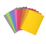 Paquet de 50 chemises ROCK''S 210 - 24x32cm - Couleurs assorties EXACOMPTA