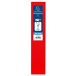 Classeur Pp Personnalisable Kreacover - 4 Anneaux En D 40mm - A4 Maxi - Rouge - X 10 - Exacompta