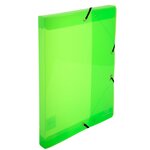 Boite De Classement Exabox En Polypropylène - Dos 25mm - Crystal Colours - A4 - Couleurs Assorties - X 8 - Exacompta