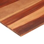 vidaXL Dessus de table Bois solide 15-16 mm 70x90 cm