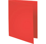 Paquet De 100 Chemises Forever® 170 À Bord Décalé - 24x32cm - Rouge - X 5 - Exacompta