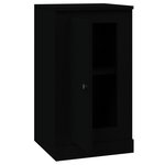 vidaXL Buffet noir 37 5x35 5x67 5 cm bois d'ingénierie