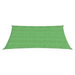 vidaXL Voile d'ombrage 160 g/m² Vert clair 3x4 5 m PEHD