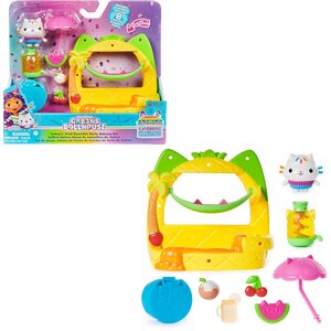 Spin Master 6071359 - Gabby et la Maison Magique Coffret Balcon Stand de smoothies de Cakey