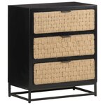 vidaXL Buffet 60x35x70 cm Bois de manguier massif