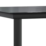 vidaXL Ensemble à manger de jardin et coussins 7 Pièces marron rotin