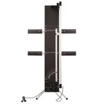 vidaXL Machine de découpe de mousse avec pieds 200 W Contreplaqué