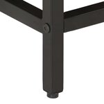 vidaXL Tables basses gigognes 3Pièces bois de manguier massif brut et fer