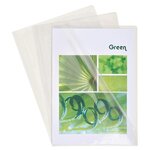 Etui Carton De 100 Pochettes Coin Pvc Lisse Haute Résistance 13/100e - A4 - Cristal - Exacompta