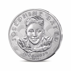 Joséphine Baker - Monnaie de 100€ Argent