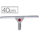 Raclette industrielle q-connect vitres manche acier lame plastique largeur 40cm