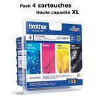 Brother lc1100hy cartouches d'encre multipack coul