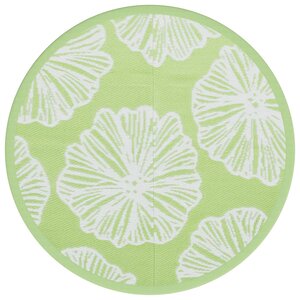 vidaXL Tapis d'extérieur vert Ø200 cm PP