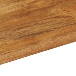 vidaXL Dessus de table 110x20x2 5cm rectangulaire bois massif manguier