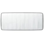 vidaXL Sommier à lattes de lit Gris foncé Tissu 120x200 cm