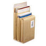 5 pochettes kraft renforcées dépliables - 22 9 x 32 4 cm