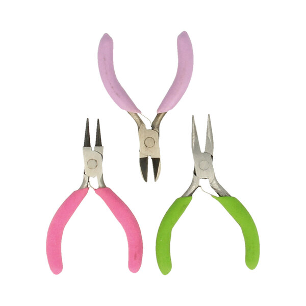 Pince à bijoux mini Assortiment de 3 pièces