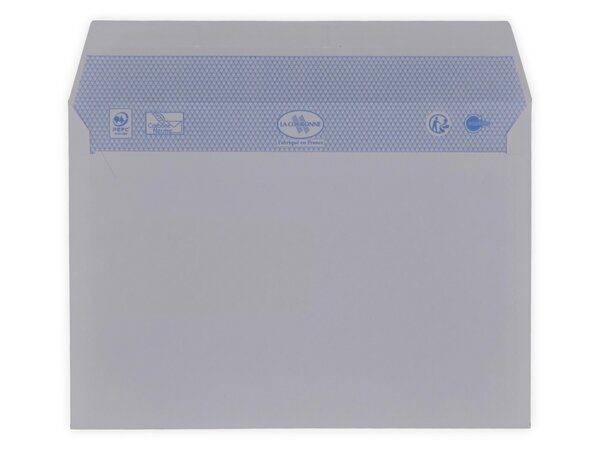 Lot de 500 enveloppe c5 a5 blanche avec fenêtre 162 x 229 mm