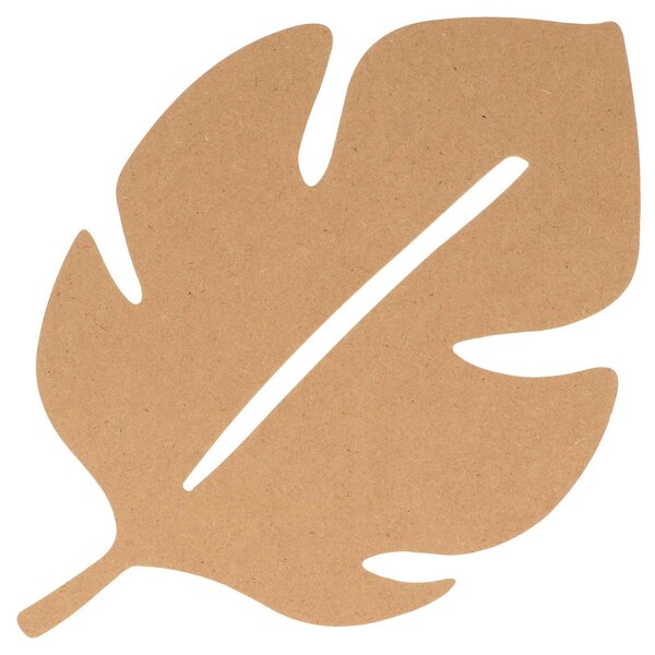 Feuille de palmier en bois MDF 25 cm