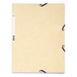 Chemise 3 Rabats À Élastiques Carte Lustrée 400g/m2 ® - A4 - Couleurs Assorties Pastels - X 50 - Exacompta