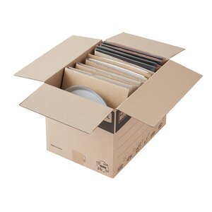 Pack and Move - Lot 120 croisillons de calage déménagement avec carton - 55 x 30 x 30 cm - Pour assiettes et cadres - Carton renforcé