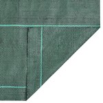 vidaXL Membrane anti-mauvaises herbes vert 2x10 m PP