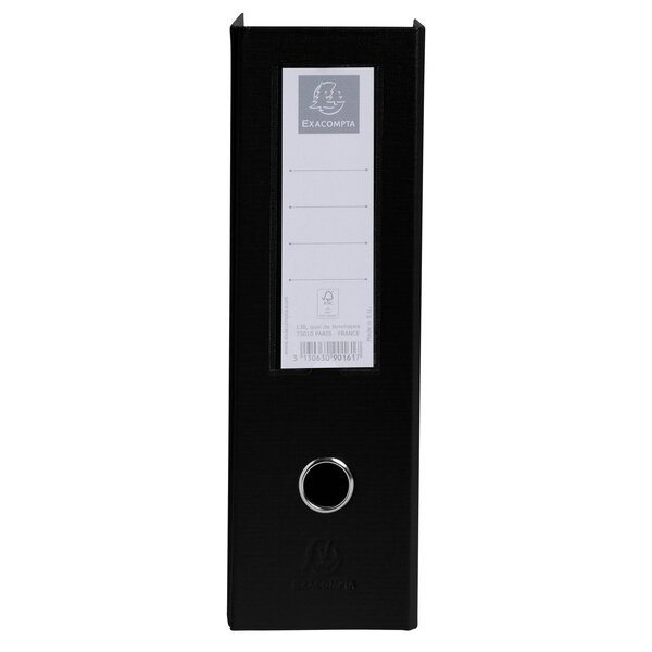 Porte-revues Pp - Dos 100mm - Livrés À Plat - 23x31cm - Noir - X 10 - Exacompta