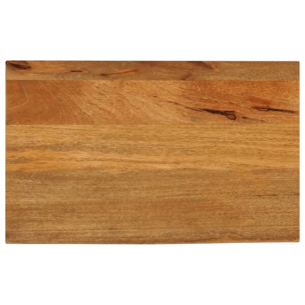 vidaXL Dessus de table à bord vivant 50x20x2 5 cm bois massif manguier