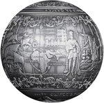 Pièce de monnaie en Argent 25 Dollars g 1000 (1 Kg) Millésime 2024 VASCO DA GAMA