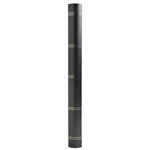 Album De Timbres Simili-cuir 32 Pages Noires - 22 5x30 5 Cm - Noir - Exacompta