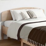 vidaXL Tête de lit 135 cm bois massif de pin