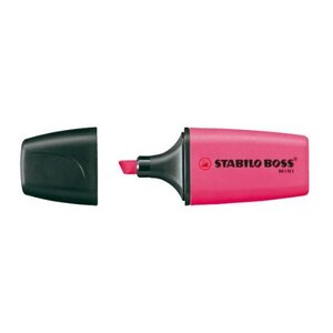 Surligneur BOSS MINI Pointe Biseautée 2 - 5 mm Rose STABILO