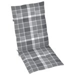 vidaXL Chaises pliables de jardin lot de 6 avec coussins Bois d'acacia