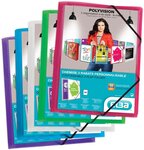 Chemise Polyvision 3 rabats format A4 personnalisable Assortie Aléatoire ELBA