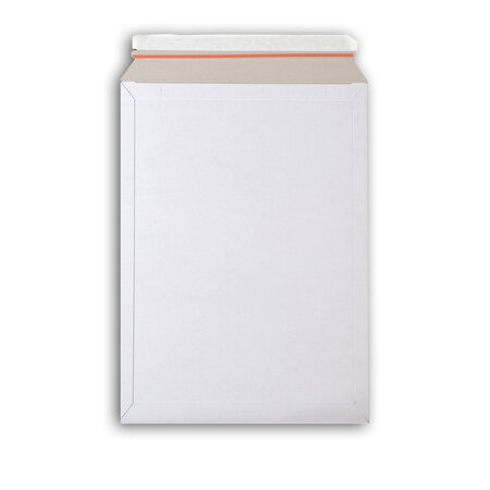 Lot de 50 enveloppes carton b-box 7 blanc format 320x455 mm