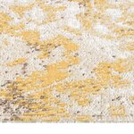 vidaXL Tapis à tissage plat d'extérieur 80x150 cm Jaune