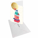 Carte de Vœux Thème Anniversaire Party Time - Plusieurs Styles - Joyeux Anniversaire - Ivoire - Draeger