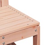 vidaXL Salon de jardin 3 Pièces bois massif douglas