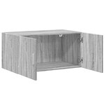 vidaXL Armoire murale sonoma gris 80x42 5x40 cm bois d'ingénierie