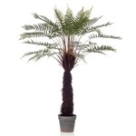 Emerald Arbre artificiel de fougère Dicksonia 125 cm en pot