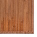 vidaXL Tapis rectangulaire naturel 60x500 cm bambou