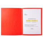 Paquet De 25 Chemises Lustro-carte 225gm2 - 24x32cm - Couleurs Assorties - X 4 - Exacompta
