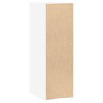 vidaXL Buffet blanc 30x41x93 cm bois d'ingénierie