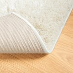 vidaXL Tapis ISTAN à poils longs aspect brillant crème 240x340 cm